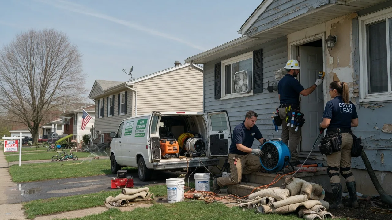 Flood Cleanup in Toughkenamon, PA near me